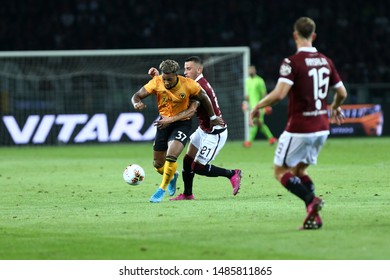 Torino - Italy. 22th August 2019. Uefa Europa League Playoff First Leg.  Adama Traoré Of Wolverhampton Wanderers Fc.