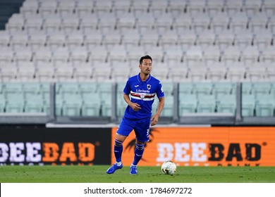 Torino (Italy) 26th July 2020. Italian Serie A. Juventus Fc Vs Uc Sampdoria. Maya Yoshida Of Uc Sampdoria .   