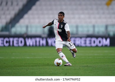 Torino (Italy) 26th June 2020. Italian Serie A. Juventus Fc Vs Us Lecce.  Douglas Costa  Of Juventus FC  .