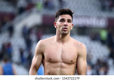 Torino, Italy. 27th October 2019. Italian Serie A. Torino Fc Vs Cagliari Calcio. Giovanni Simeone Of Cagliari Calcio. 