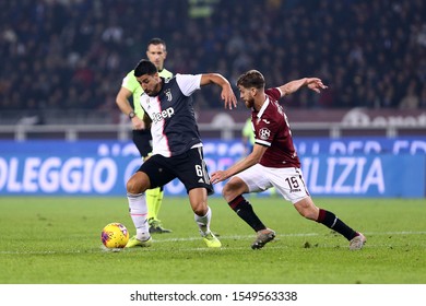 Torino. Italy. 2th November 2019. Italian Serie A. Torino Fc Vs Juventus Fc. Sami Khedira Of Juventus FC.   