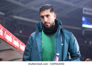 Torino. Italy. 2th November 2019. Italian Serie A. Torino Fc Vs Juventus Fc. Emre Can Of Juventus FC.   