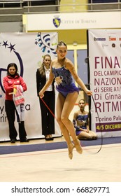 TORINO, ITALY - DECEMBER 04: Daria Kondakova During The A1 Italian Championship,last Round On December 04 2010 - Torino, Italy.