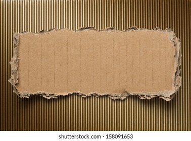 Torn Cardboard Background