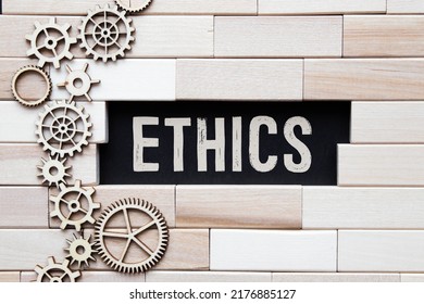 torn paper with word ethics. - Shutterstock ID 2176885127
