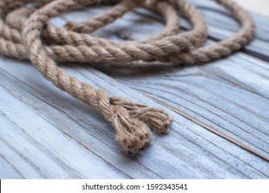 Torn Rope Ragged End Stock Photo 1592343541 | Shutterstock