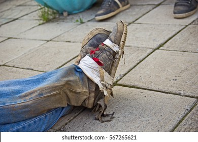 Torn Shoes On The Feet Of The Tourist Rewound Tape