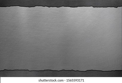 Torn Steel Plate Metal Background Stock Photo 1565593171 | Shutterstock