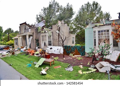 Tornado House Destruction
