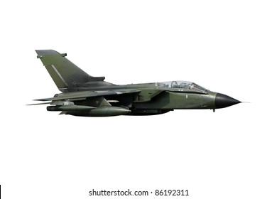 Tornado Military Fighter Jet Plane Isolated