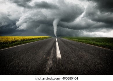 Tornado On A Straight Road