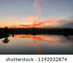 Tornado Sunset in Van Bibber Park in Arvada, CO