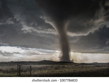 Tornado in Wray, Colorado in May of 2016. Was rated an EF2