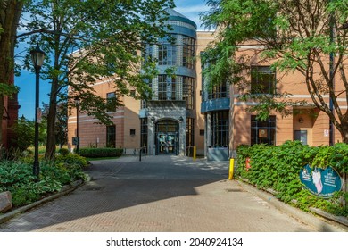 Toronto, August 22 2021: University Of Toronto, Koffler House, A Multi Faith Student Centre.