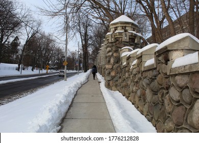 Toronto, Canada - 01 22 2020: Casa Loma Is A Gothic Revival Style Mansion And Garden In Midtown Toronto