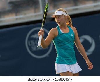 TORONTO, CANADA - AUGUST 8 : Daria Gavrilova Of Australia At The 2017 Rogers Cup WTA Premier 5 Tennis Tournament