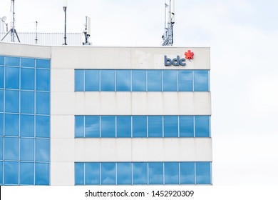 Toronto, Canada - July 12, 2019: BDC Office Building In Woodbridge, Ontario, Canada. The Business Development Bank Of Canada Is A Federal Development Bank Structured As A Crown Corporation. 