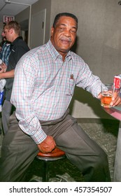 TORONTO, CANADA - JULY 9, 2016: Former Toronto Blue Jay Outfielder And MVP George Bell At Toronto Baseball Legends Event. 