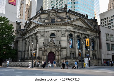 Toronto, Canada - June 11, 2019: The Hockey Hall Of Fame.