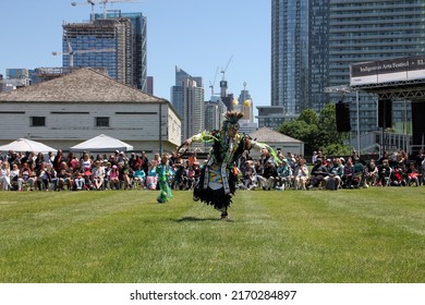 TORONTO, CANADA - JUNE 18, 2022. Indigenous Art Festival In Fort York, Toronto, Canada