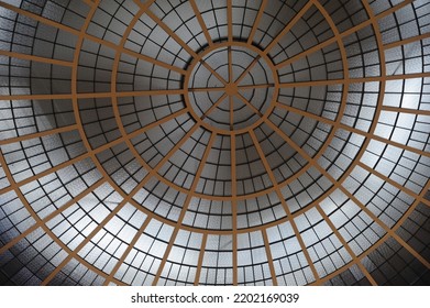 Toronto Canada  June 2022  A Pattern Of An Artistic Glass Dome At The Top Of A Building