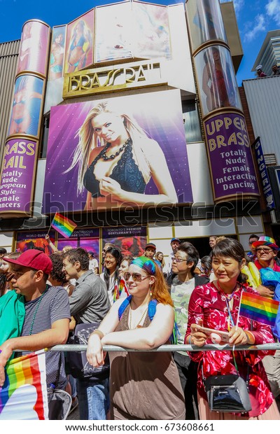 Toronto Canada June 25 2017 Crowd Stock Photo Edit Now -4832