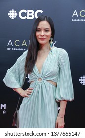 TORONTO, CANADA - MARCH 31, 2019: Jessica Matten At 2019 Canadian Screen Awards. 