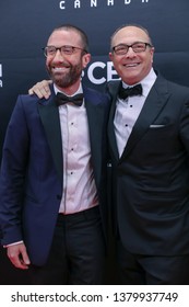 TORONTO, CANADA - MARCH 31, 2019: Jacob Tierney, Martin Katz At 2019 Canadian Screen Awards. 