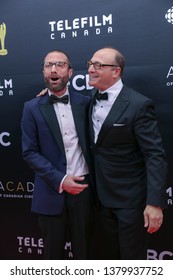 TORONTO, CANADA - MARCH 31, 2019: Jacob Tierney, Martin Katz At 2019 Canadian Screen Awards. 