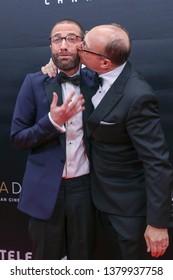 TORONTO, CANADA - MARCH 31, 2019: Jacob Tierney, Martin Katz At 2019 Canadian Screen Awards. 