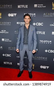 TORONTO, CANADA - MARCH 31, 2019: Michael Rowe At 2019 Canadian Screen Awards. 