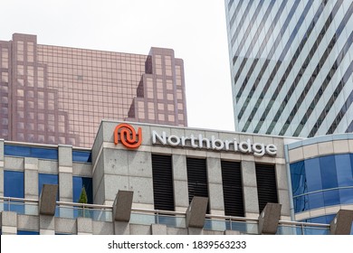 Toronto, Canada - May 16, 2020: Northbridge Sign On Their Head Office Building In Toronto, A Canadian Insurance Provider Specializing In Commercial Property And Casualty Insurance Management.