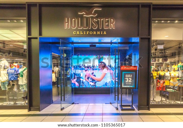 Toronto Canada May 5 2018 Hollister 