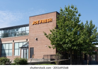 Toronto, Canada - October 2, 2021: Joe Fresh Headquarters In Toronto, Canada. 
Joe Fresh Is A Fashion Brand And Retail Chain For Canadian Food Distributor Loblaw Companies Limited.
