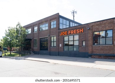 Toronto, Canada - October 2, 2021: Joe Fresh Headquarters In Toronto, Canada. 
Joe Fresh Is A Fashion Brand And Retail Chain For Canadian Food Distributor Loblaw Companies Limited.
