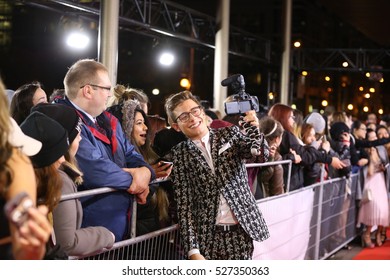 TORONTO, CANADA - OCTOBER 21, 2016: YouTube Personality Riyadh K Attends Opening Night Of BUFFER FESTIVAL, A Showcase Of YouTube Video Premieres. 