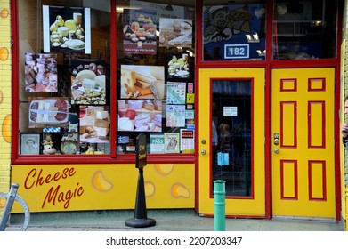 Toronto Canada Sept. 2018 Colorful Shop Of Chees Magic Toronto