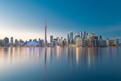 Skyline Della Città Di Toronto, Ontario, Canada