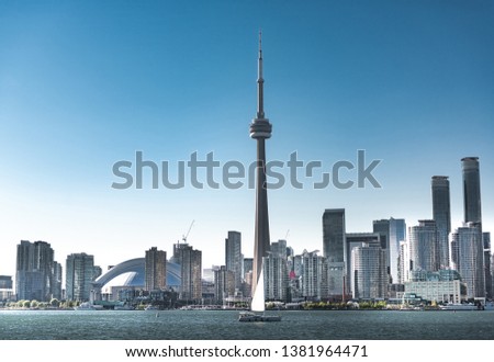 Similar – Foto Bild #A# Big Toronto Stadt