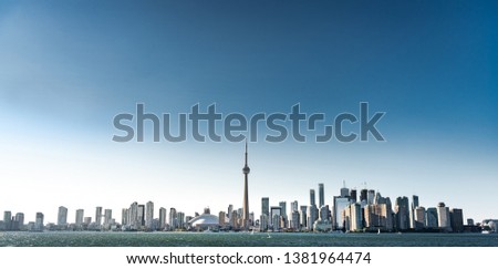 Similar – Foto Bild #A# Big Toronto Stadt