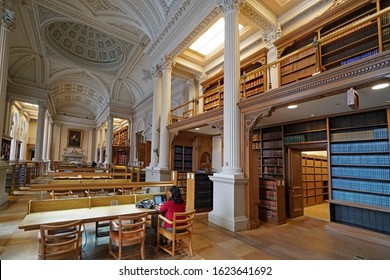 TORONTO - JANUARY 2020:  The Interior Of The Ornately Decorated Victorian Law Library At Osgoode Hall.