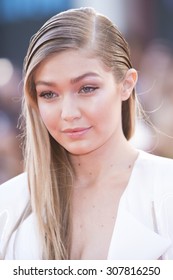 Toronto - JUNE 21: Gigi Hadid Arrives At The MuchMusic Video Awards On June 21, 2015 In Toronto.