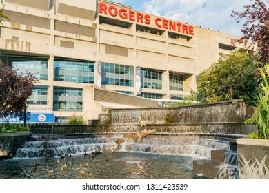 Toronto, OCT 5: Exterior View Of The Rogers Centre On OCT 5, 2018 At Tornoto, Canada