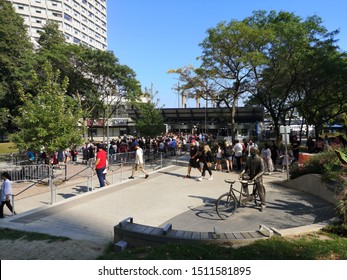 Toronto, ON, Canada - September 21 2019: Jack Layton Ferry Terminal