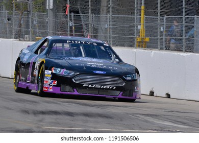 Toronto, Ontario, Canada - July 13 2018: Alex Tagliani During Practice For The Pinty's Grand Prix Of Toronto Race At Exhibition Place