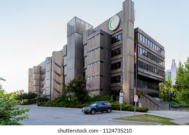 Toronto, Ontario, Canada - June 25, 2018: Toronto District School Board Headquarters In Toronto. TDSB Is The English-language Public-secular School Board For Toronto, Ontario, Canada.