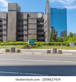 Toronto, Ontario, Canada- June, 29, 2020: Am Exterior View Of The Toronto District School Board Building.