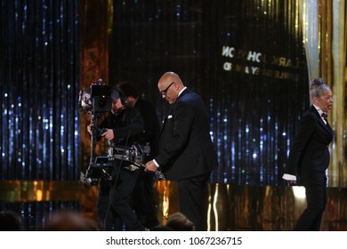 TORONTO, ONTARIO, CANADA - MARCH 11, 2018: Clark Johnson, Winner Of Earle Grey Award, At Canadian Screen Awards. 