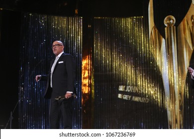 TORONTO, ONTARIO, CANADA - MARCH 11, 2018: Clark Johnson, Winner Of Earle Grey Award, At Canadian Screen Awards. 