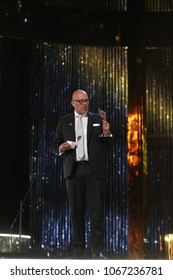 TORONTO, ONTARIO, CANADA - MARCH 11, 2018: Clark Johnson, Winner Of Earle Grey Award, At Canadian Screen Awards. 